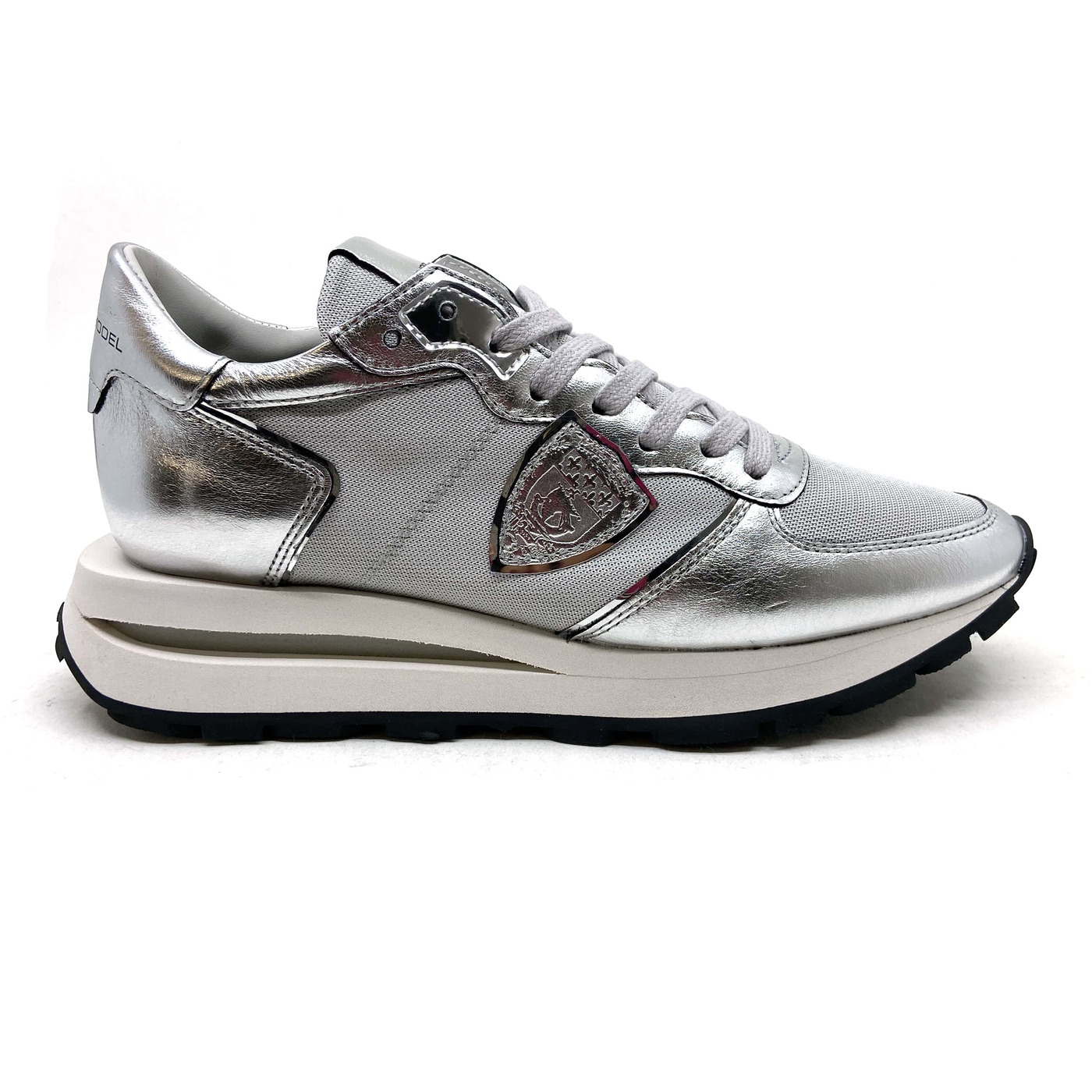 Philippe Model sneaker zilver